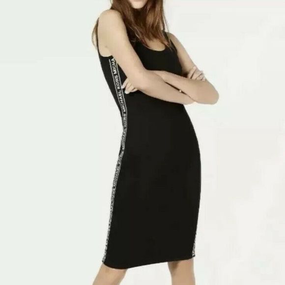 MICHAEL Michael Kors Dresses & Skirts - NWT MICHAEL KORS LOGO TAPE DRESS- LARGE